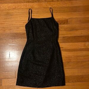 Urban outfitters black mini dress
